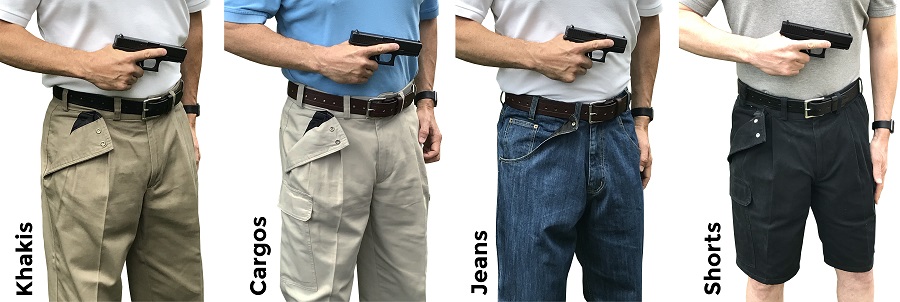 CCW Breakaways Concealed Carry Clothing